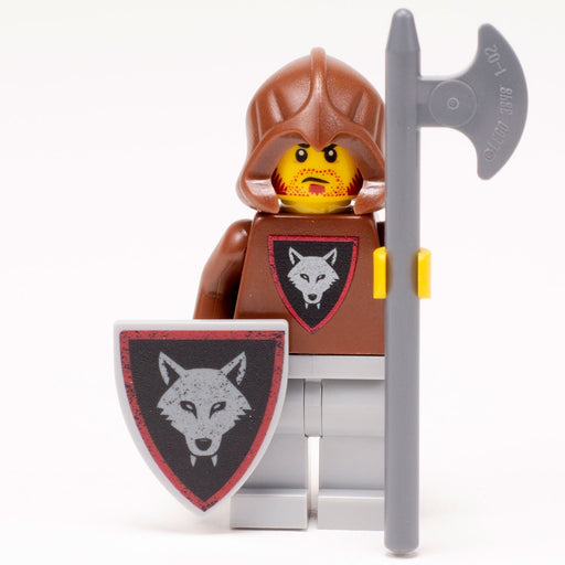 Wolfpack Bandit (Halberd) - Custom Castle Minifigure - Premium Custom LEGO Minifigure - Just $11.99! Shop now at Retro Gaming of Denver