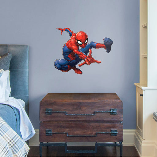 Spider-Man: Webslinger - Officially Licensed Removable Wall Decal - Premium Vinyl Die-Cut Character - Just $79.99! Shop now at Retro Gaming of Denver