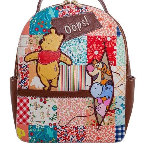 Danielle Nicole - Winnie the Pooh Patchwork Mini-Backpack - Premium Backpacks - Just $90.52! Shop now at Retro Gaming of Denver