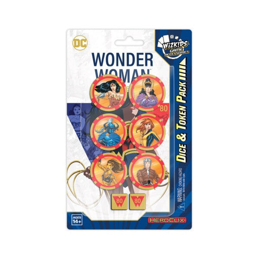 HeroClix: Wonder Woman - 80th Anniversary - Dice and Token Pack - Premium Miniatures - Just $9.99! Shop now at Retro Gaming of Denver