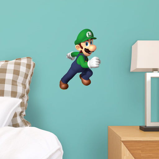Luigi��� - Officially Licensed Nintendo Removable Wall Decal - Premium Vinyl Die-Cut Character - Just $29.99! Shop now at Retro Gaming of Denver