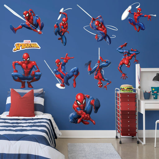 Spider-Man: Spider-Man Poses Collection - Officially Licensed Marvel Removable Adhesive Decal - Premium Collection - Just $124.99! Shop now at Retro Gaming of Denver