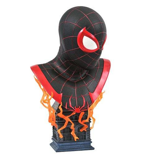 Marvel Legends in 3D PS5 Miles Morales 1/2 Scale Resin Bust - Premium  - Just $124.71! Shop now at Retro Gaming of Denver