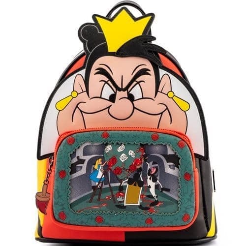 Loungefly Disney Villains Scene Series Queen of Hearts Mini Backpack - Premium Backpacks - Just $80! Shop now at Retro Gaming of Denver
