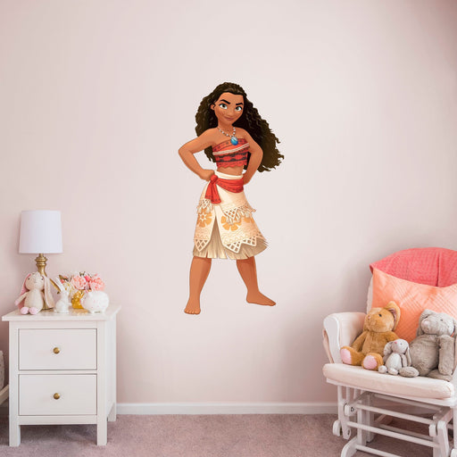 Moana: Moana         - Officially Licensed Disney Removable     Adhesive Decal - Premium Vinyl Die-Cut Character - Just $69.99! Shop now at Retro Gaming of Denver