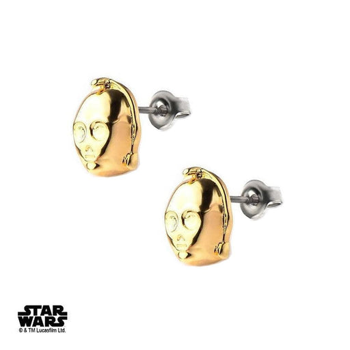 Star Wars™ C-3PO Stud Earrings - Premium EARRING - Just $34.99! Shop now at Retro Gaming of Denver