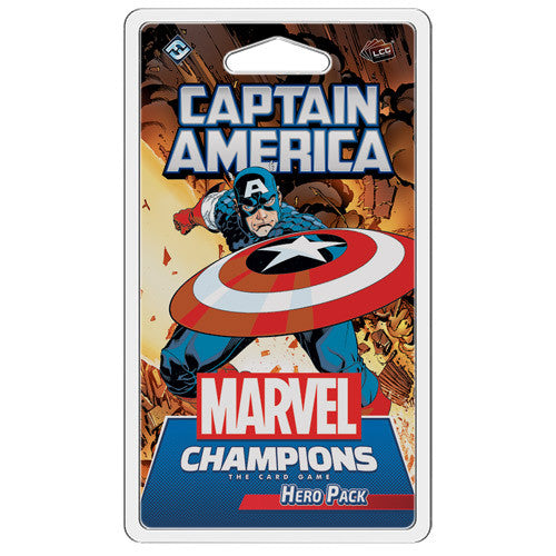 Marvel Champions LCG: Captain America Hero Pack - Premium Board Game - Just $16.99! Shop now at Retro Gaming of Denver