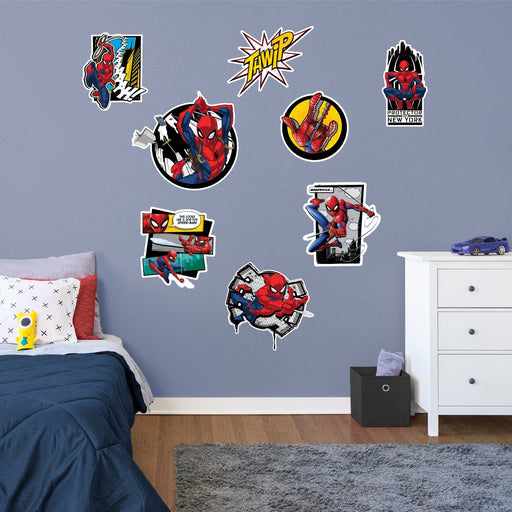 Spider-Man: Spider-Man Badge Collection - Officially Licensed Marvel Removable Adhesive Decal - Premium Collection - Just $124.99! Shop now at Retro Gaming of Denver
