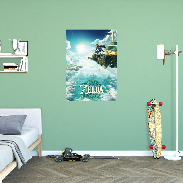 Zelda: Tears of the Kingdom: Link Poster        - Officially Licensed Nintendo Removable     Adhesive Decal - Premium Poster - Just $69.99! Shop now at Retro Gaming of Denver