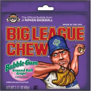 Big League Chew Grape - Premium Sweets & Treats - Just $2.99! Shop now at Retro Gaming of Denver
