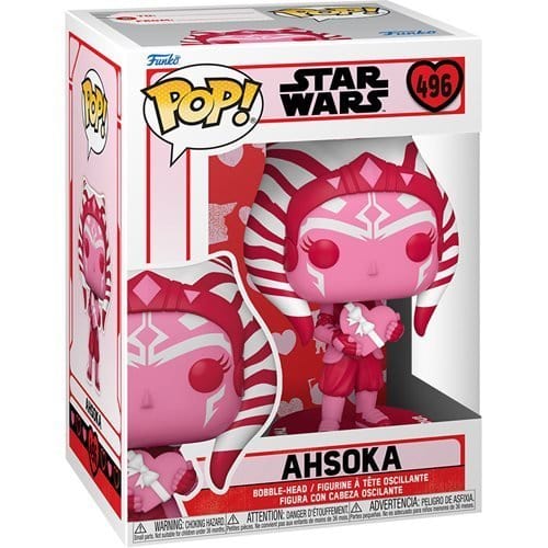 Funko Pop! 496 - Star Wars Valentines Ahsoka Bobble Head - Premium  - Just $11.99! Shop now at Retro Gaming of Denver