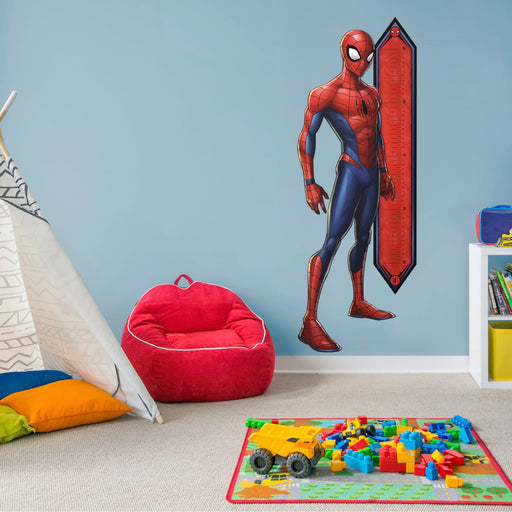 Spider-Man: Growth Chart - Officially Licensed Removable Wall Decal - Premium Growth Chart - Just $99.99! Shop now at Retro Gaming of Denver