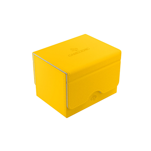 GameGenic Sidekick 100+ Card Convertible Deck Box: Yellow - Premium Accessories - Just $19.99! Shop now at Retro Gaming of Denver