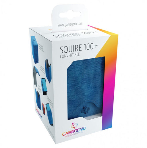 GameGenic Squire 100+ Card Convertible Deck Box: Blue - Premium Accessories - Just $19.99! Shop now at Retro Gaming of Denver