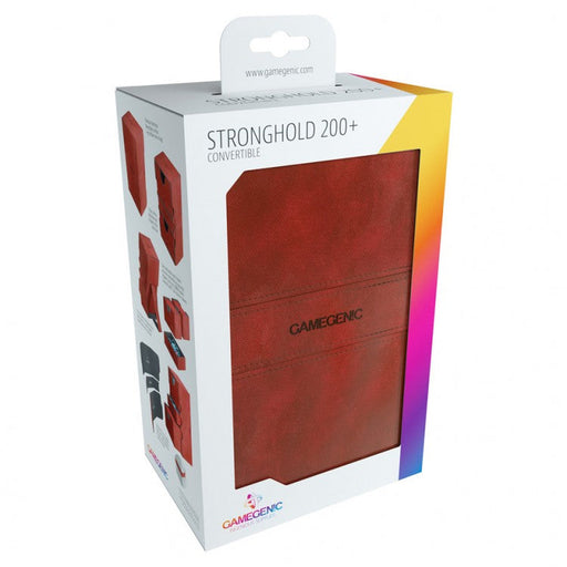 GameGenic Stronghold 200+ Card Convertible Deck Box: Red - Premium Accessories - Just $44.99! Shop now at Retro Gaming of Denver