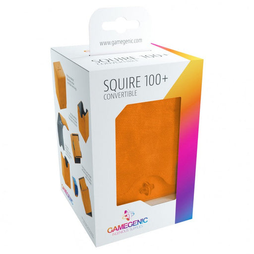 GameGenic Squire 100+ Card Convertible Deck Box: Orange - Premium Accessories - Just $19.99! Shop now at Retro Gaming of Denver