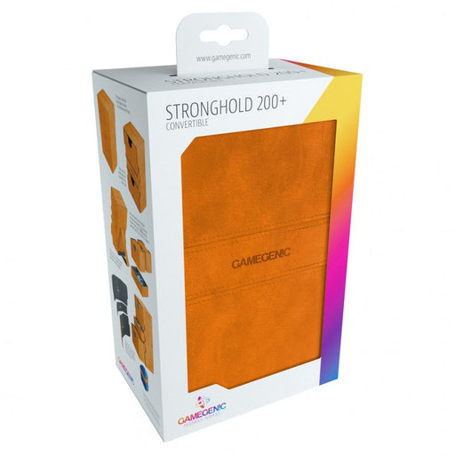 GameGenic Stronghold 200+ Card Convertible Deck Box: Orange - Premium Accessories - Just $44.99! Shop now at Retro Gaming of Denver