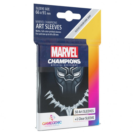 GameGenic Marvel Champions Art Sleeves - Black Panther - Premium Accessories - Just $7.99! Shop now at Retro Gaming of Denver