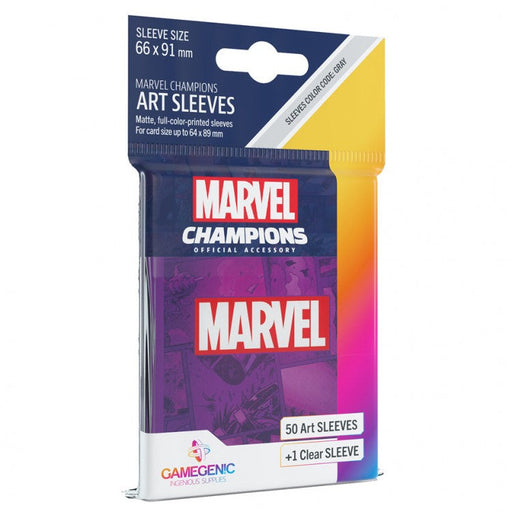 GameGenic Marvel Champions Art Sleeves - Marvel Purple - Premium Accessories - Just $7.99! Shop now at Retro Gaming of Denver