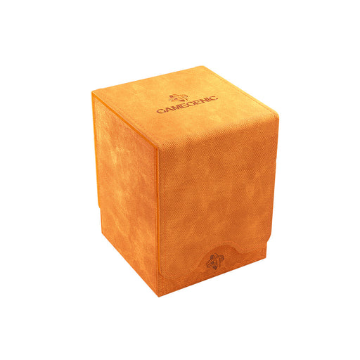 GameGenic Squire 100+ Card Convertible Deck Box - XL Orange - Premium Accessories - Just $21.99! Shop now at Retro Gaming of Denver