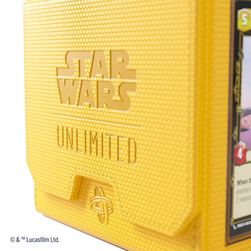 Star Wars: Unlimited - Deck Pod - Yellow - Premium Accessories - Just $34.99! Shop now at Retro Gaming of Denver