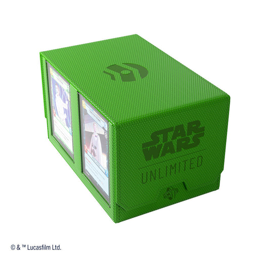 Star Wars: Unlimited - Double Deck Pod - Green - Premium Accessories - Just $59.99! Shop now at Retro Gaming of Denver