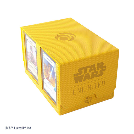 Star Wars: Unlimited - Double Deck Pod - Yellow - Premium Accessories - Just $59.99! Shop now at Retro Gaming of Denver