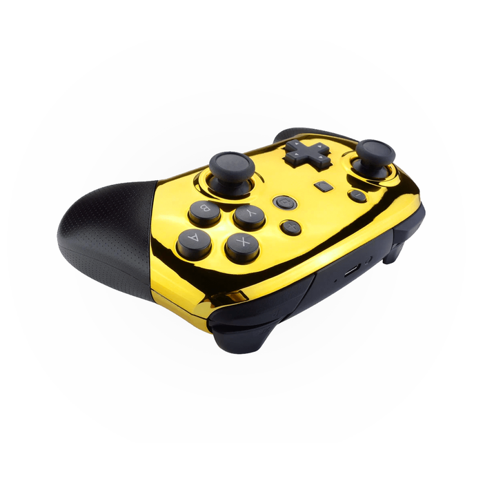 GOLD NINTENDO PRO CUSTOM CONTROLLER - Premium Nintendo Pro controller - Just $99.99! Shop now at Retro Gaming of Denver