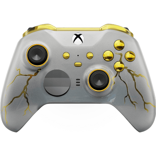 GOLD THUNDER XBOX ELITE SERIES 2 CUSTOM MODDED CONTROLLER - Premium Xbox elite controller - Just $229.99! Shop now at Retro Gaming of Denver