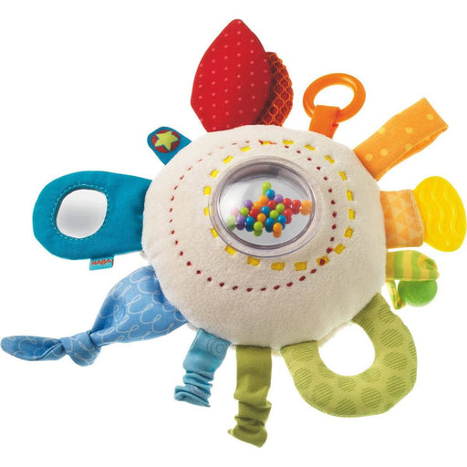 Teether Cuddly Rainbow Round Activity Toy - Premium Plush Baby - Just $19.99! Shop now at Retro Gaming of Denver