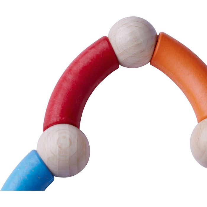 Color Snake Wooden Rattle & Fidget Toy - Premium Wooden Baby - Just $17.99! Shop now at Retro Gaming of Denver