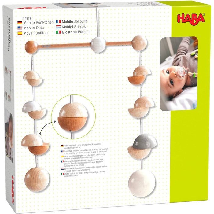 Wooden Mobile Dots - Premium Wooden Baby - Just $29.99! Shop now at Retro Gaming of Denver