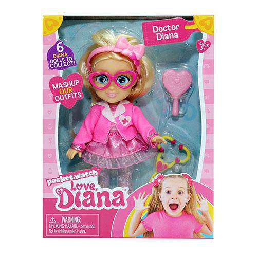 Love Diana 6 Inch Doll - Doctor Diana - Premium Action & Toy Figures - Just $9.90! Shop now at Retro Gaming of Denver