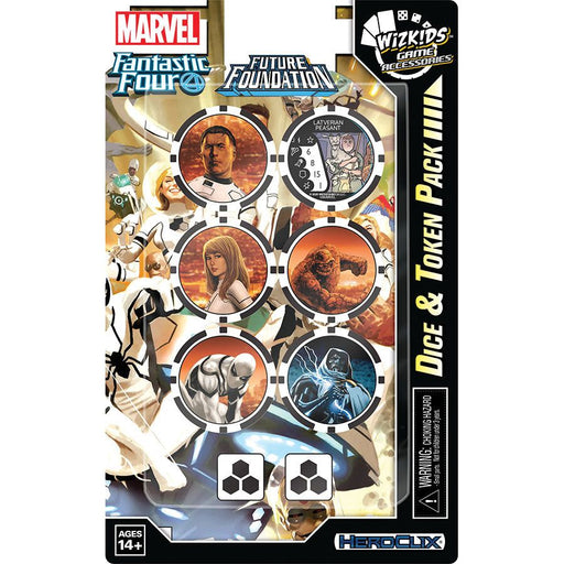 HeroClix: Fantastic Four - Future Foundation - Dice and Token Pack - Premium Miniatures - Just $9.99! Shop now at Retro Gaming of Denver