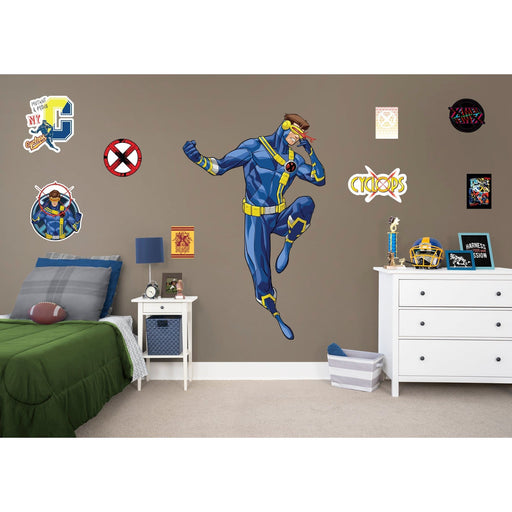 X-Men Cyclops RealBig  - Officially Licensed Marvel Removable Wall Decal - Premium Vinyl Die-Cut Character - Just $69.99! Shop now at Retro Gaming of Denver