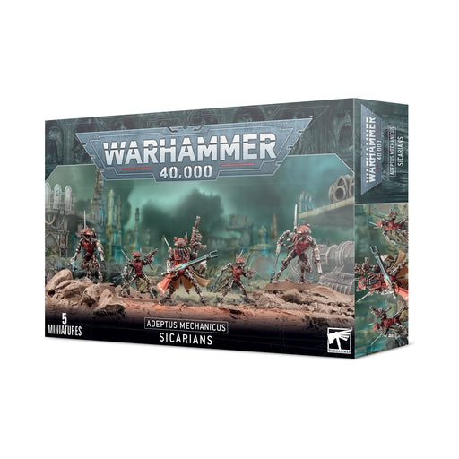 Warhammer 40K: Adeptus Mechanicus - Sicarians - Premium Miniatures - Just $60! Shop now at Retro Gaming of Denver