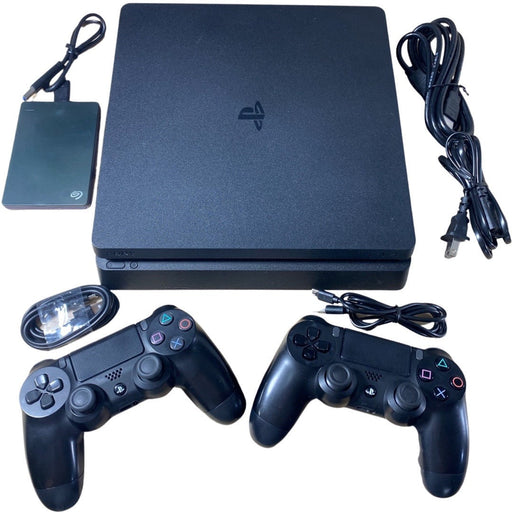 Playstation 4 1TB Slim Console + 2tb External Hard Drive - Premium Video Game Consoles - Just $217.99! Shop now at Retro Gaming of Denver
