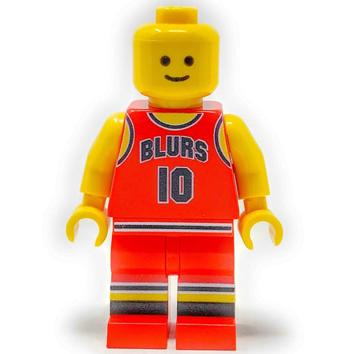 #10 Chicago Blurs - B3 Customs® Basketball Player Minifig - Premium Custom LEGO Minifigure - Just $9.99! Shop now at Retro Gaming of Denver