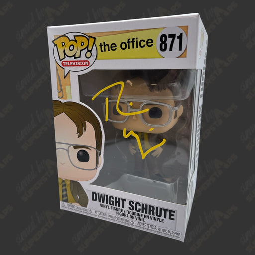Rainn Wilson (Dwight Schrute) signed The Office Funko POP Figure #871 (w/ JSA) - Premium  - Just $130! Shop now at Retro Gaming of Denver