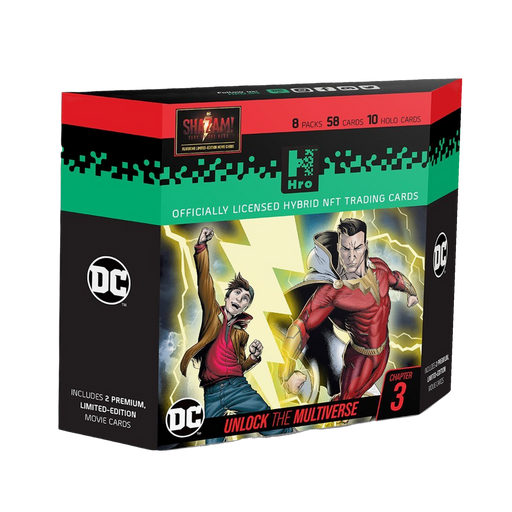 Hro DC Shazam Hybrid NFT Trading Cards | Chapter 3 | 8-Pack - Premium  - Just $65! Shop now at Retro Gaming of Denver