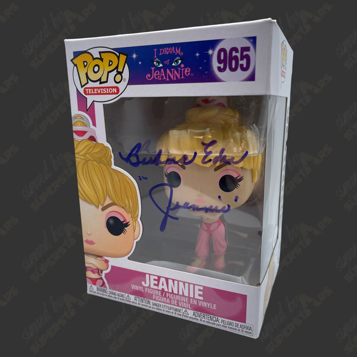 Barbara Eden signed I Dream of Jeannie Funko POP Figure #965 (w/ JSA) - Premium  - Just $250! Shop now at Retro Gaming of Denver