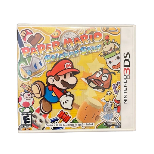 Paper Mario Sticker Star | 3DS - Premium Video Games - Just $40! Shop now at Retro Gaming of Denver