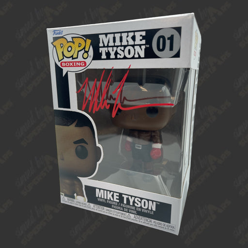 Mike Tyson signed Funko POP Figure #01 - Premium  - Just $210! Shop now at Retro Gaming of Denver