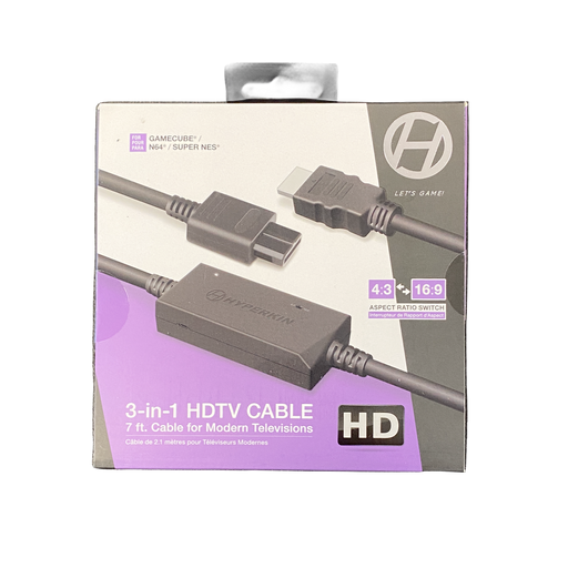 HDMI Adapter Cable for SNES/N64/Gamecube | New - Premium Video Game Accessories - Just $35! Shop now at Retro Gaming of Denver