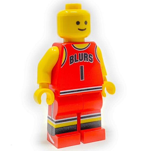 #1 Chicago Blurs - B3 Customs® Basketball Player Minifig - Premium Custom LEGO Minifigure - Just $9.99! Shop now at Retro Gaming of Denver
