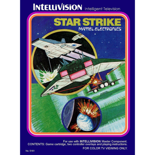 Star Strike (Intellivision) - Premium Video Games - Just $0! Shop now at Retro Gaming of Denver