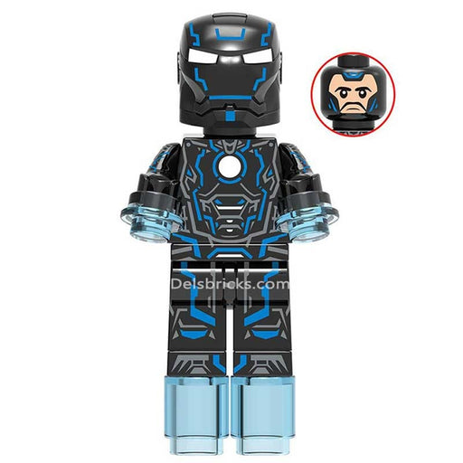 Iron Man Neon Tech Black Suit - Premium Minifigures - Just $3.99! Shop now at Retro Gaming of Denver