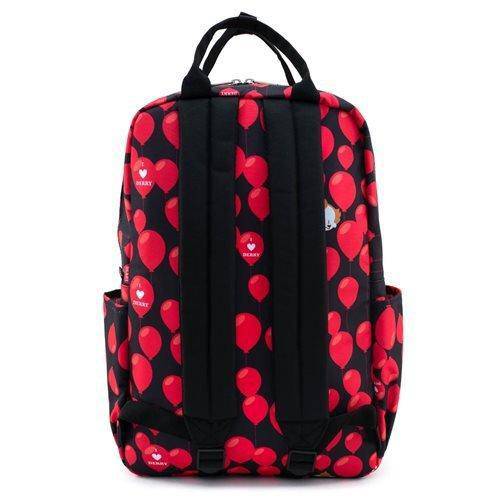 Loungefly It Pennywise I Heart Derry Balloons Nylon Backpack - Premium Backpacks - Just $49.92! Shop now at Retro Gaming of Denver