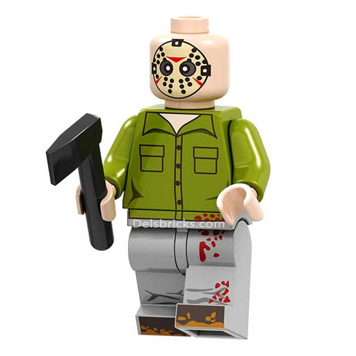 Jason Voorhees Friday The 13th - Green Outfit - Premium Lego Horror Minifigures - Just $3.99! Shop now at Retro Gaming of Denver