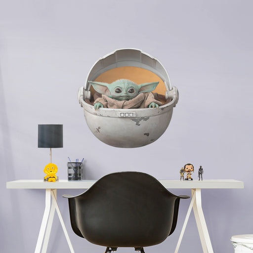 The Child in Pod - Star Wars: The Mandalorian - Officially Licensed Removable Wall Decal - Premium Vinyl Die-Cut Character - Just $79.99! Shop now at Retro Gaming of Denver